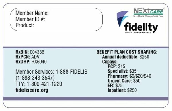 Lebanon health insurance card template in PSD format