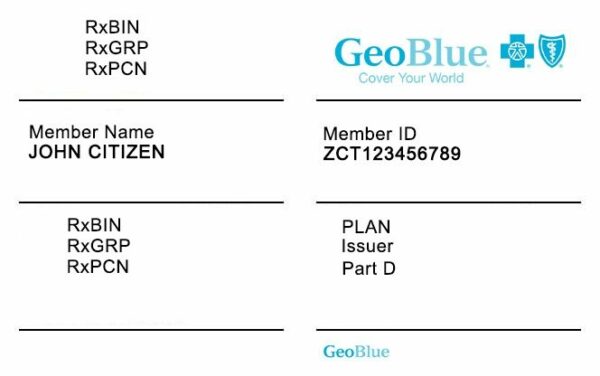 Marshall Islands health insurance card template in PSD format