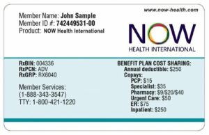 Sao Tome and Principe health insurance card template in PSD format