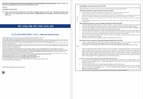 UAE Abu Dhabi Union National bank mortgage loan statement in Word and PDF formats, 8 pages - Image 4